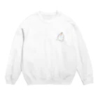 みずまめのすきっぷおねこ Crew Neck Sweatshirt