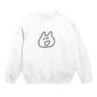 FUJIHARAの犬っぽい動物 Crew Neck Sweatshirt