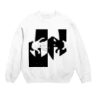 BTN_158cmの尾端のいろいろ Crew Neck Sweatshirt