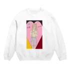 ひよこ工房のkoria in love Crew Neck Sweatshirt