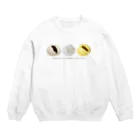 potetoaiの中華まんトリオ Crew Neck Sweatshirt