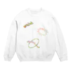 chabiのfresh vegetable／delicious Crew Neck Sweatshirt