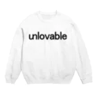 VOLTのunlovable black スウェット