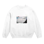 水曜日のうみねこのアナログの翼 Crew Neck Sweatshirt