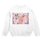 Vivirin artの スカウター Crew Neck Sweatshirt