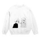 ちきまのサブカルシャツ Crew Neck Sweatshirt