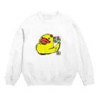 流人★てりーのはぴだく！ Crew Neck Sweatshirt