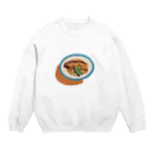 ｱｺﾞｳのカレイの煮付け Crew Neck Sweatshirt