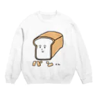 ma_yu_miのパンくんグッズ(bread man goods) Crew Neck Sweatshirt