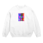 ごっとのキョンシーちゃん色ズレVer. Crew Neck Sweatshirt