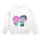 空晴琴耶のなかよし Crew Neck Sweatshirt