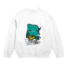 npo j leaguerのriver mountain play  Crew Neck Sweatshirt