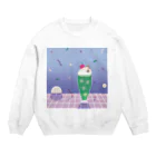 かわべしおん | イラストレーターの白昼夢 Crew Neck Sweatshirt