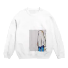 ねむのへや。のお先真っ暗 Crew Neck Sweatshirt