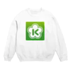 kunitterオリジナルグッズのkunitterロゴ Crew Neck Sweatshirt