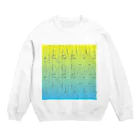 れみどりのDrooping Eyes Crew Neck Sweatshirt