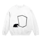 partsのメッセージ　／　DOGEZA Crew Neck Sweatshirt