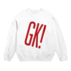 GK! WEB SHOPのGK!ロゴ（赤） スウェット