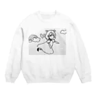 るな☆ないとのゆるふわ天使ちゃん Crew Neck Sweatshirt