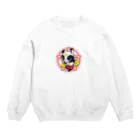 Milk☆Dipperの02☆PAN【オツパン】 Crew Neck Sweatshirt