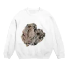 chantoの袖にもはーと Crew Neck Sweatshirt