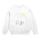 カモシカのニョッキ Crew Neck Sweatshirt