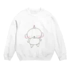 ふぁんたじ。の宝箱のましゅまる 。棒立ち Crew Neck Sweatshirt