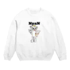 オムライスの精～Fairy_of_OmuRice～のねこ小天使 Crew Neck Sweatshirt