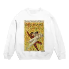 Dartroomのレトロポスター Crew Neck Sweatshirt