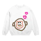 mapomapoのうほうほくん Crew Neck Sweatshirt