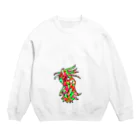 青空宮庫の水宮青オリジナルイラスト5 Crew Neck Sweatshirt