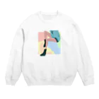 今日のゆかちゃのパステルゆかちゃ Crew Neck Sweatshirt