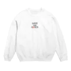 超低空グッズのGENUSステッカー Crew Neck Sweatshirt