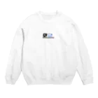 ひつじの島オンラインストアの作業中のヒツグラマー Crew Neck Sweatshirt