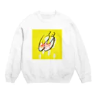 PiOPiOの濡れた上履き、優しさで乾く。 Crew Neck Sweatshirt