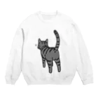 Riotoのねこけつ（サバトラ） Crew Neck Sweatshirt