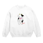 momolove のうきわ Crew Neck Sweatshirt