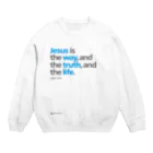 一羽のすずめのJesus Is Crew Neck Sweatshirt