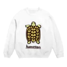 またの ギリシャリクガメスウェット Crew Neck Sweatshirt