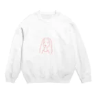 MEIの白目むくわ Crew Neck Sweatshirt