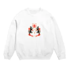 教祖ぽむ®のTiAmo-RED Crew Neck Sweatshirt