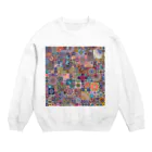 ネイティブ柄専門ショップのオルテガ柄C Crew Neck Sweatshirt