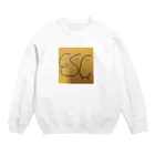 tacast放送局/教素のEscくん Crew Neck Sweatshirt