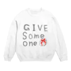 Christmas TailorのPresent to someone Crew Neck Sweatshirt