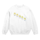 とらねこカフェのニャンジェル2 Crew Neck Sweatshirt