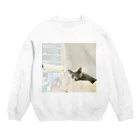 kazu1109hのrussian_Ana Crew Neck Sweatshirt