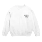 鼠脳髄_NAGOYA_の鼠脳髄 THE RAT BRAIN ロゴ Crew Neck Sweatshirt