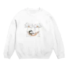 MINI BANANA ゴリラの親子のMINI BANANA ハワイアン Crew Neck Sweatshirt