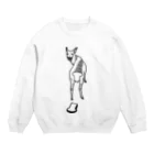 饅頭VERY MUCH SHOP TUNNEL のPAN鹿 Crew Neck Sweatshirt