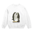 ツチダの仲良しペンギン Crew Neck Sweatshirt